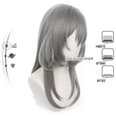 Halloweez Star Rail Trailblazer Cosplay Wig - Heat Resistant Synthetic Fiber for Men & Women - Halloweez